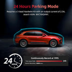 2025 Rearview Mirror Camera for Cars, 360 Dashcam Front Rear Inside, Touch - Image 9