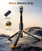 62" Phone Tripod & Selfie Stick, Tripod - Image 3