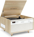 Victrola Century 6-in-1 Vinyl Record Player & Music Center – 3-Speed Turntable by Victrola