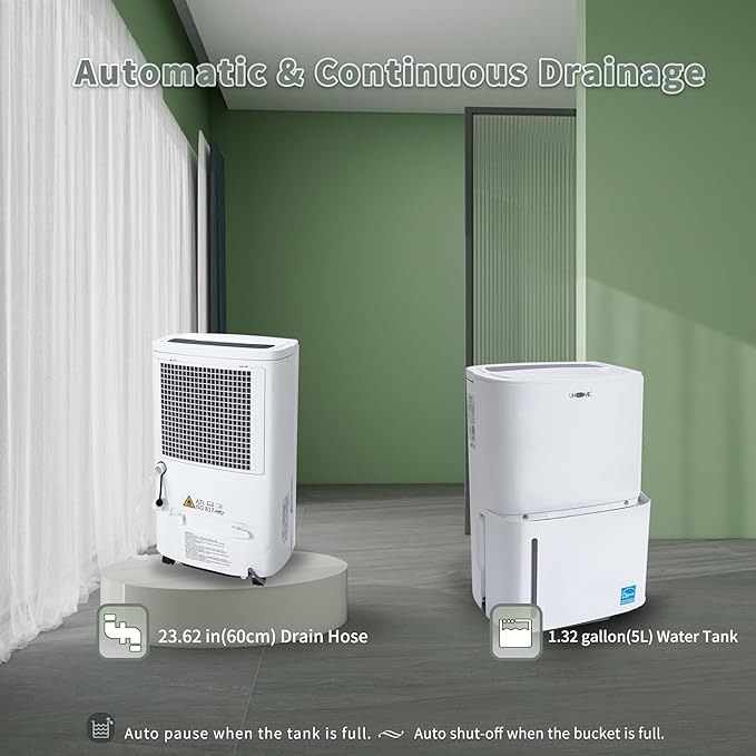 Uhome 120 Pints Dehumidifier - Image 2