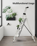 Taranta 4 Step Ladder, Lightweight Aluminum Step Stool - Image 8