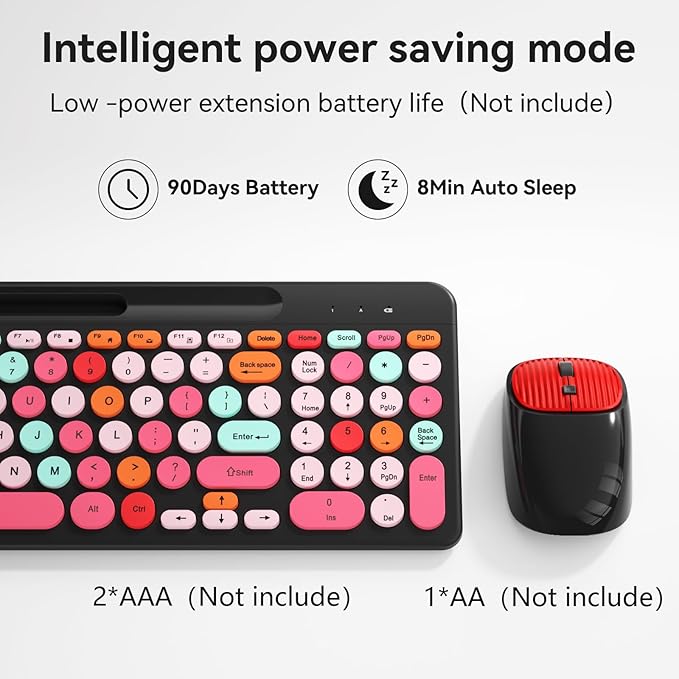 Retro Typewriter Wireless Keyboard - Image 3
