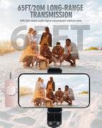 PQRQP 3 in 1 Wireless Lavalier Microphone - Image 7