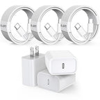iPhone 16 15 Pro Charger Fast Charging, 20W Fast USB C Charger Block 3Pack USBC by Kruidvat
