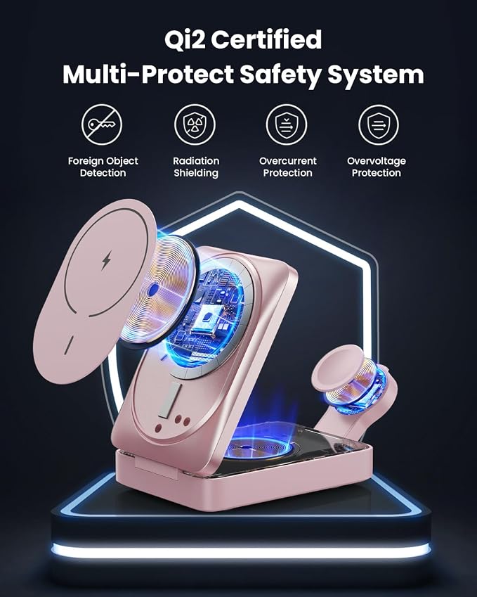 3-in-1 Wireless Charger Charging Station - Image 5