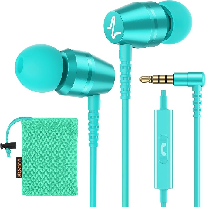 LUDOS OMNITONE Wired Earbuds in-Ear Headphones, 5 Years Warranty, Earphones by Ludos