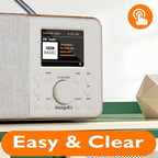 SR10 Bluetooth 5.3, Podcast Player, Portable FM Radio, Mains or AA Battery - Image 3