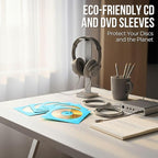 Flexzion DVD CD Sleeves 100 Pack - Image 2