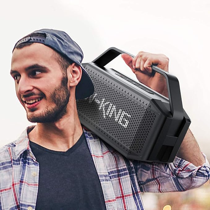 W-KING Portable Loud Bluetooth Speaker, 100W Max Waterproof Outdoor Speakers - Image 10