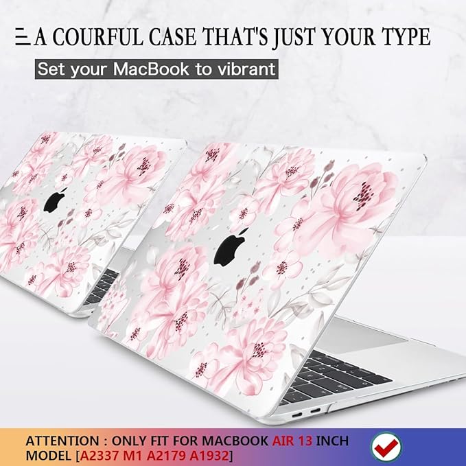 CISSOOK Compatible with MacBook Air 13 inch Case M1 Chip 2021 2020-2028 Release - Image 3
