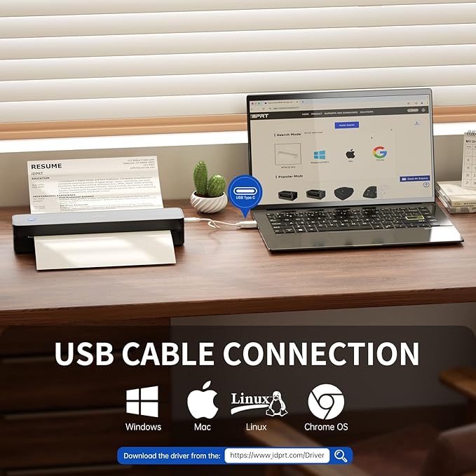 iDPRT Portable Printer Wireless - Image 3