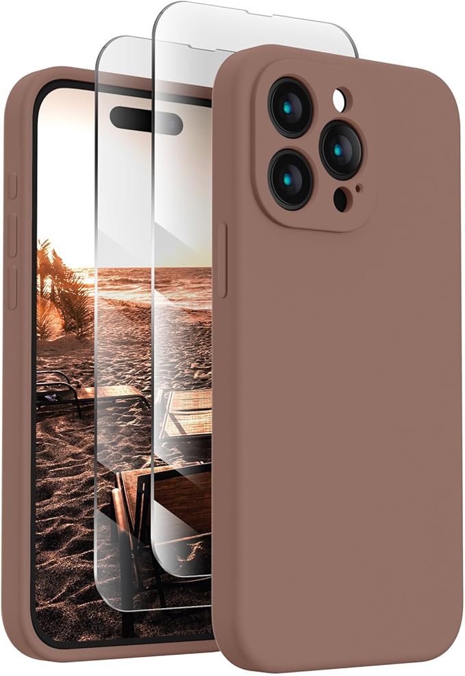 FireNova Designed for iPhone 15 Pro Max Case, Silicone Upgraded Phone Case with by FireNova