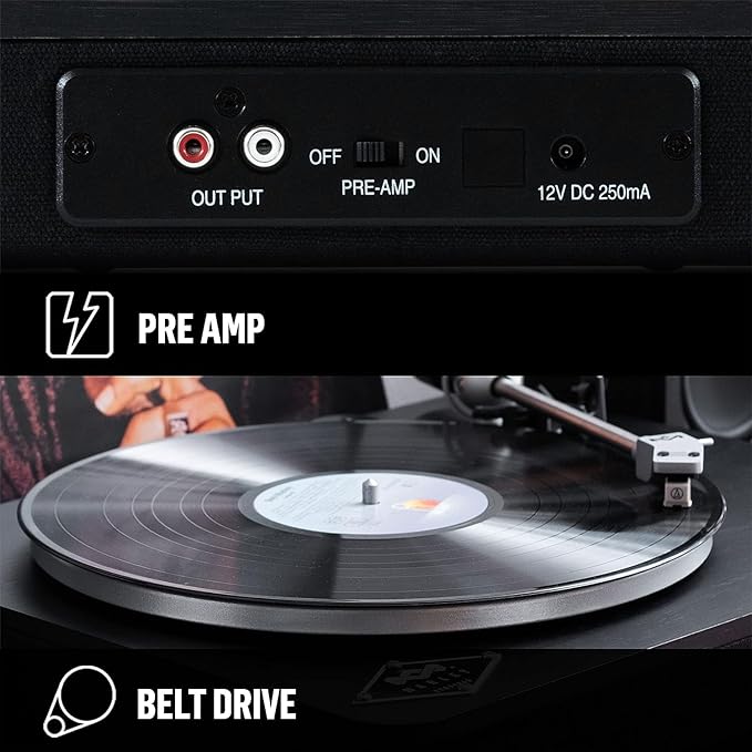 House of Marley Stir It Up Wireless Bluetooth Turntable - Image 5