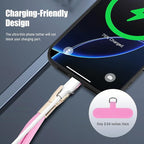 Phone Lanyard 2 Pack, 2x Adjustable Crossbody Phone Strap, 2x Tether Tab - Image 4