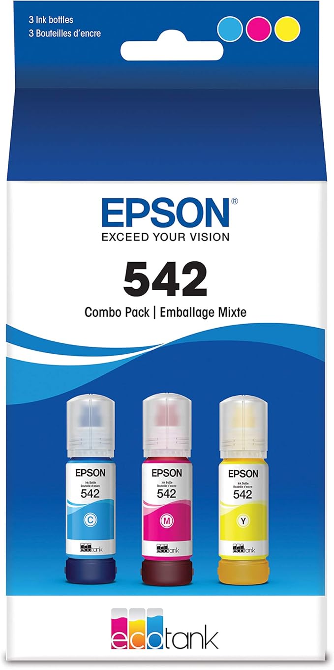 Epson EcoTank Pro ET-5880 Wireless Color All-in-One Supertank Printer & T542 - Image 4