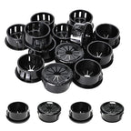25 Pcs Cable Grommet, Snap Bushing 7/8" Mounting Diameter, Flexible by BOPOREAE