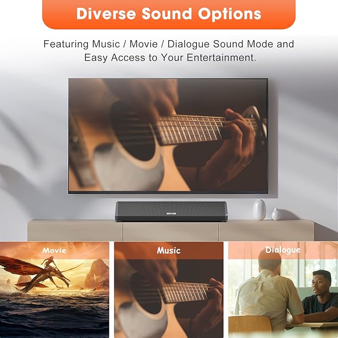 Bestisan Sound Bars for TV, Sound Bar - Image 3