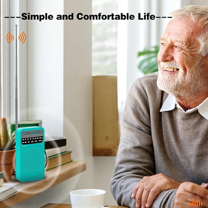 Portable Radio AM FM with Best Reception, Goodes Transistor Radio with Loud - Image 4