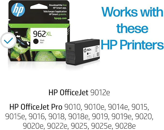 HP 962XL Black High-yield Ink Cartridge - Image 2