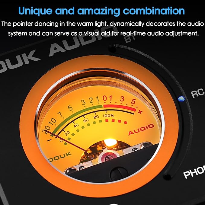 Douk Audio 2 Channel TPA3255 Bluetooth Amplifier 300W x2, Turntable Phono Amp - Image 4