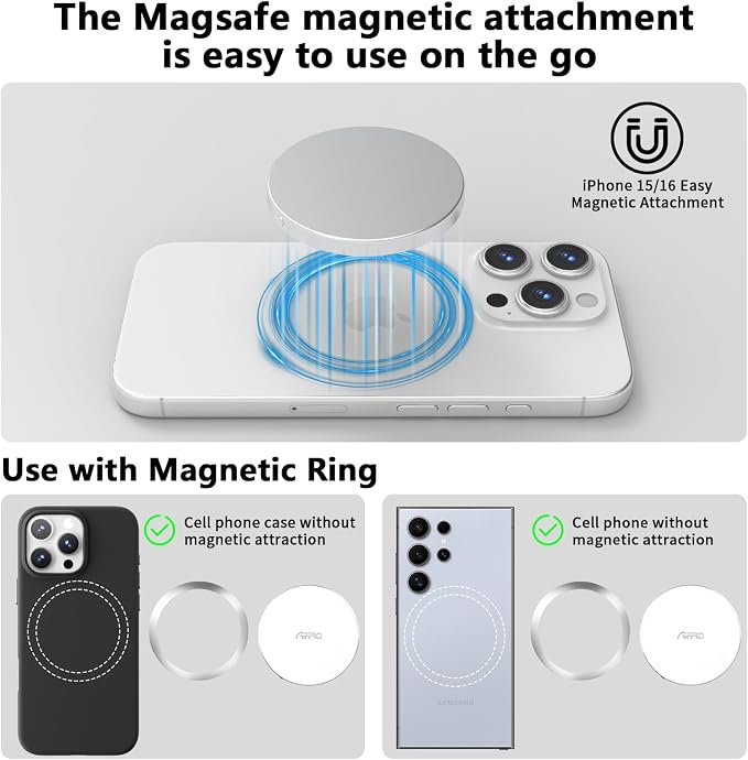 P10 Magnetic PSSD 1TB，for iPhone MagSafe Portable SSD, Upto 2000MB/s-Type-C - Image 7