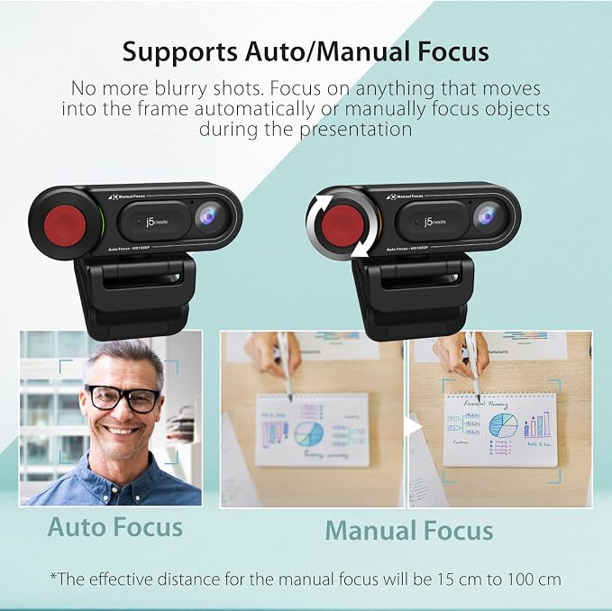 j5create 1080P Dual Mode Webcam and Document Camera - Image 3