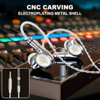 BASN Metalen PRO 4 Drivers in-Ear Monitors Headphones - Image 3