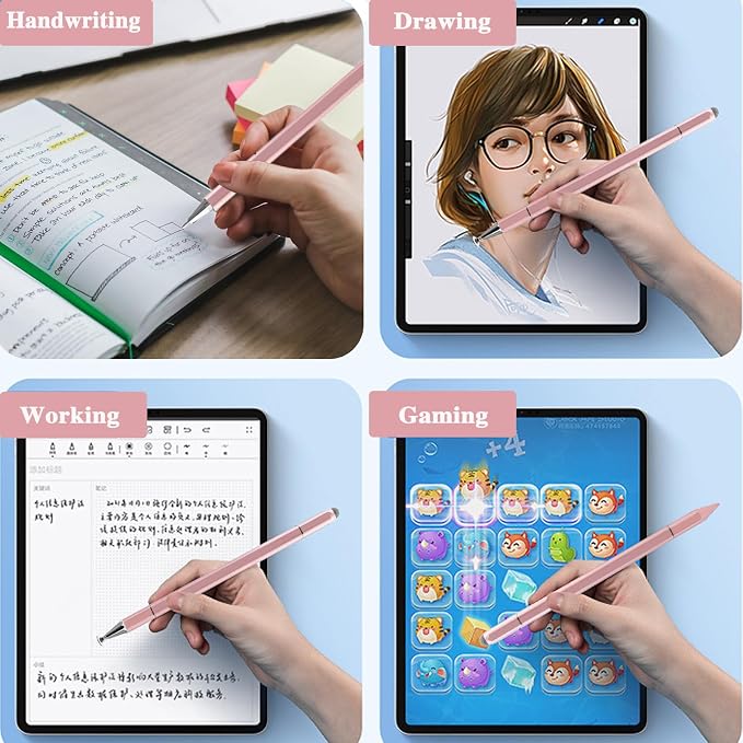 3 in 1 Universal Stylus Pen for Touchscreen, High Sensitivity & Precision - Image 4