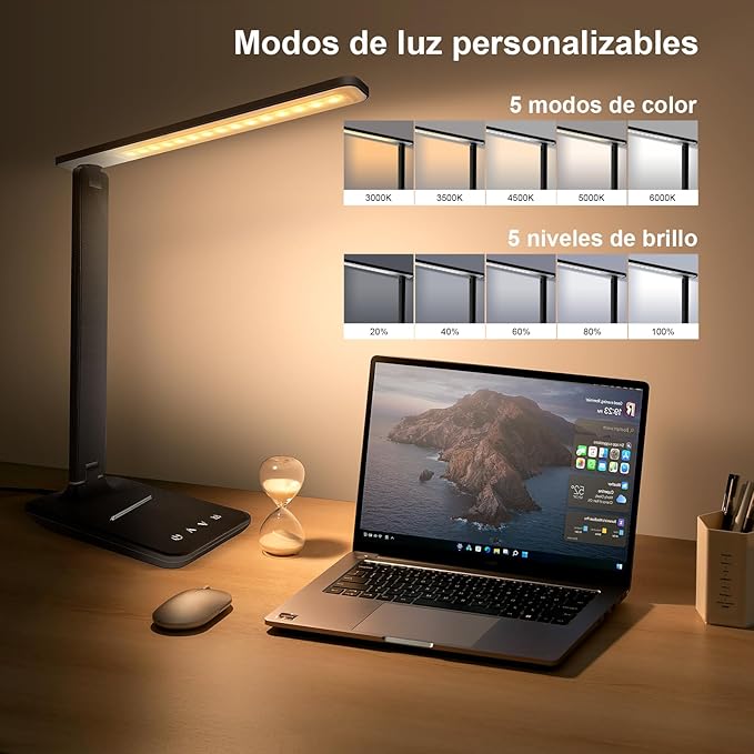 karidi LED Desk Lamp Dimmable Table Lamp - Image 2