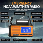FosPower NOAA Emergency Weather Radio D8 37000mWh Portable Power Bank, - Image 2