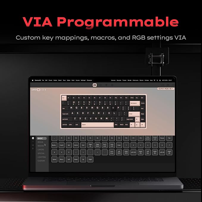 IQUNIX MQ80 Low Profile Mechanical Keyboard - Image 7