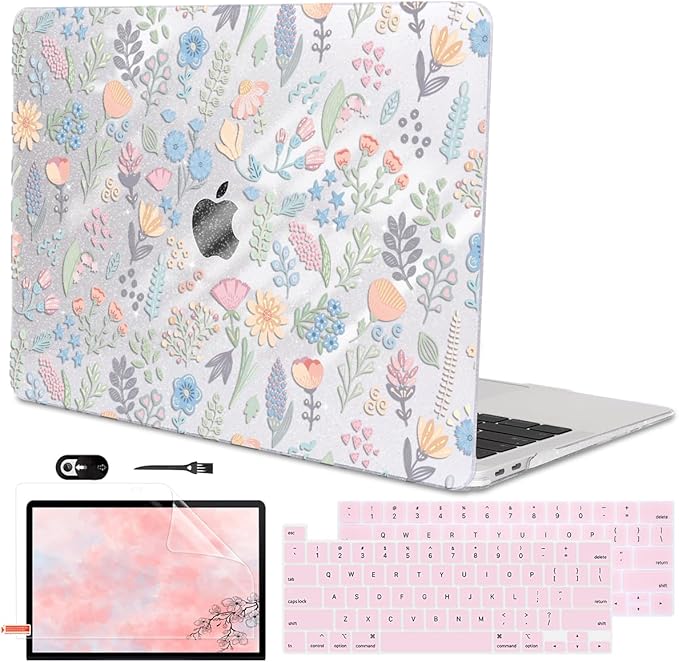 for MacBook Pro 13 inch Case 2022 2021 2020-2016 Release M2 M1 Chip A2338 A2251 by LCMOCICO