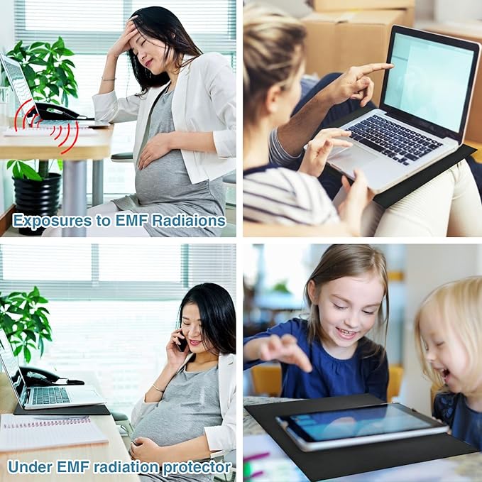 Laptop Pad Protection, Heat Shielding Laptop Pad EMI Blocker Lap Desk, - Image 7