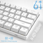 60% Mechanical Gaming Keyboard, Detachable Type-C Cable Mini Keyboard - Image 4