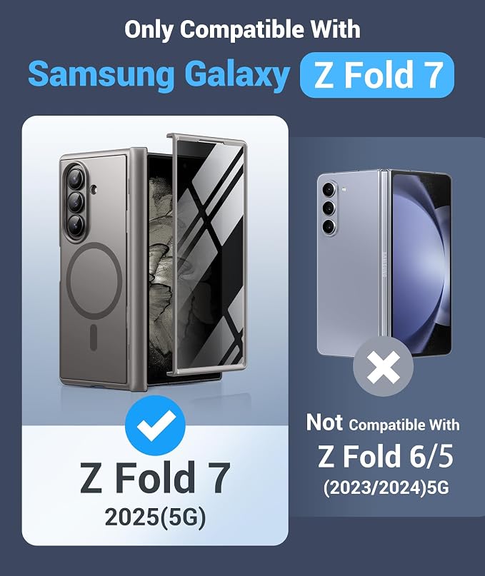 BERFY Magnetic for Samsung Galaxy Z Fold 7 Case - Image 8