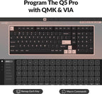 Keychron Q5 Pro QMK/VIA Wireless Custom Mechanical Keyboard, Full Aluminum 96% - Image 2