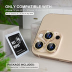Choiche Compatible for iPhone 16 Pro/iPhone 16 Pro Max Camera Lens Protector - Image 2