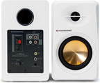 Active Bluetooth Bookshelf Speaker Studio Monitor Home Theater, Optical Input - Image 2