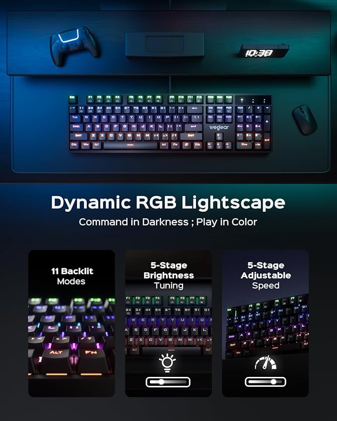 wegear Mechanical Gaming Keyboard - Image 3