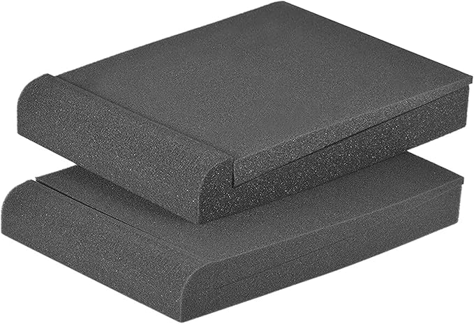 Studio Monitor Isolation Pads, Made of High Density Acoustic Foam, 2 Packs by Eerbaier