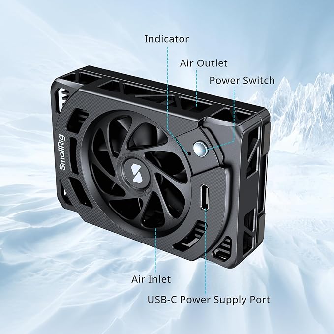 SmallRig TEC Camera Cooling Fan - Image 6