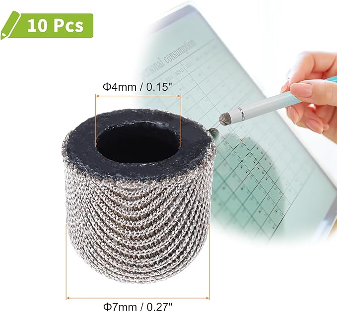 MECCANIXITY 10Pcs Replacement Fiber Mesh Tips - Image 2