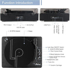 Record Player Vinyl Turntables - Image 2