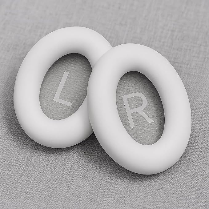 Premium Replacement Ear Pads for Bose Bose QC45– Soft Protein Leather & Memory - Image 3