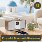 Lemega IR6 Internet Radio with Podcasts & Bluetooth Streaming, FM Stereo Radio - Image 4