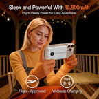 Magnetic Portable Charger, 16800mAh Wireless Power Bank, - Image 2