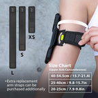 Bone Cell Phone Armbands+Sport Pocket, Run Tie 2+Pocket, L Arm Size, Fits Phone - Image 5
