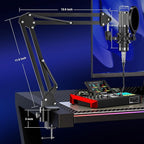Podcast Equipment Bundle with 3.5mm Condenser Microphone - Image 2