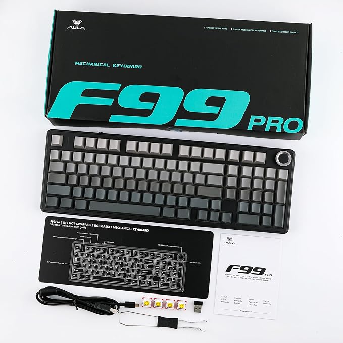 EPOMAKER X Aula F99 PRO Wireless Gaming Keyboard - Image 8