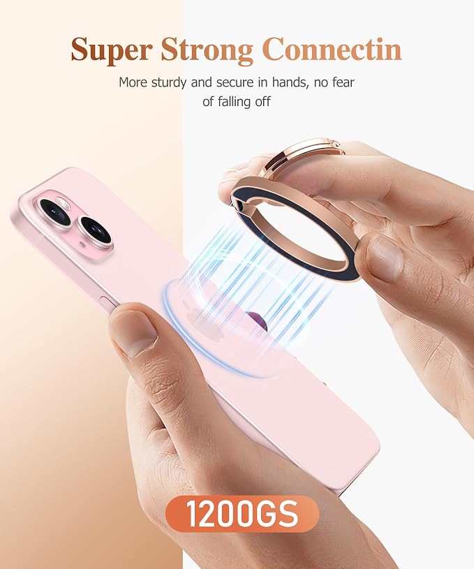 GVIEWIN Magnetic Phone Ring Holder, Compatible - Image 2